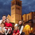 famiglia-basilica-assisi-san-francesco