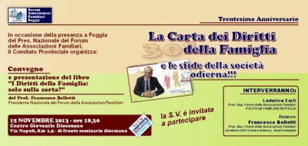 famiglie forum foggia