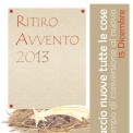 ritiri avvento 2013