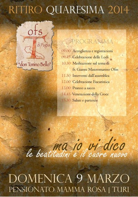 locandina ritiro quaresima 2014 diocesi conversano (dimensioni ridotte)